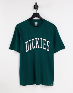 Темно-зеленая футболка Dickies Aitkin-Зеленый цвет