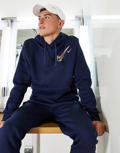 Темно-синий худи с принтом Nike Summer of Sports