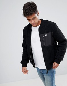 Флисовая куртка Jack & Jones Originals-Черный