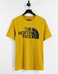 Желтая футболка The North Face Standard-Желтый