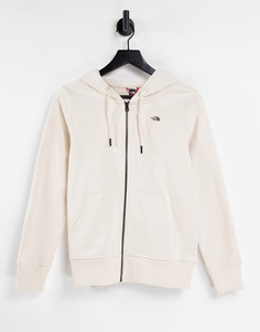 Худи белого цвета из переработанных материалов The North Face Recycled Scrap Program-Красный