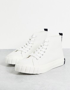 Белые высокие кроссовки Schuh Nadia-Белый