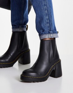 Черные ботильоны на каблуке Dr Martens Spence-Черный цвет