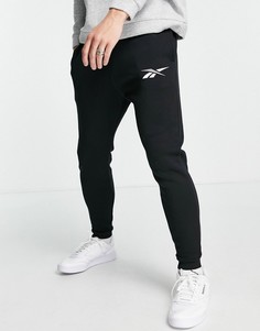 Черные джоггеры с логотипом Reebok Core-Черный цвет