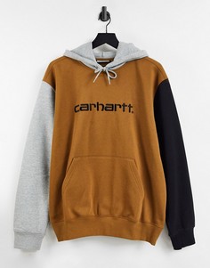 Худи с трехцветным логотипом Carhartt WIP-Multi