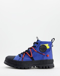 Синие походные кроссовки Palladium Pallashock Re-Craft-Голубой