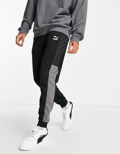 Джоггеры черного/серого цвета Puma CLSX-Черный цвет