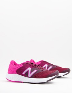 Розовые кроссовки New Balance Running 520 V7-Розовый цвет