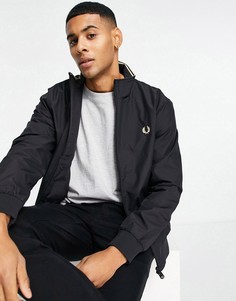 Черная куртка Fred Perry Brentham-Черный цвет