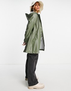 Оливковая куртка Rains Aline-Зеленый цвет