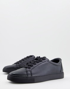 Черные кроссовки на шнуровке Kurt Geiger Whitworth-Черный цвет