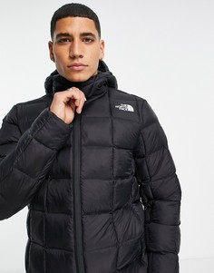 Черная куртка с капюшоном The North Face Thermoball Super-Черный цвет