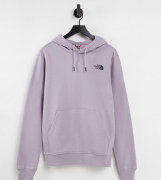 Худи серого цвета с принтом карты The North Face Topographic – эксклюзивно для ASOS-Серый