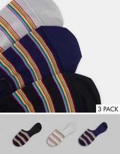 Носки в разноцветную полоску Paul Smith-Разноцветный