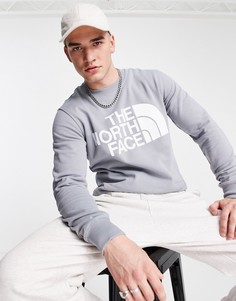 Свитшот серого цвета The North Face Standard-Серый