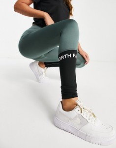 Зеленые леггинсы The North Face Mountain Athletic-Зеленый цвет