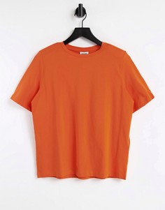 Оранжевая футболка из органического хлопка Vero Moda Aware-Оранжевый цвет