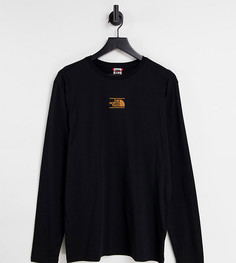 Черный лонгслив The North Face Center Dome – эксклюзивно для ASOS-Черный цвет