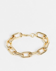 Золотистый массивный браслет-цепочка & Other Stories