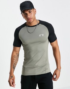 Спортивная футболка цвета хаки New Look-Зеленый цвет