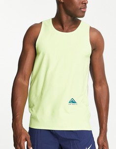 Жилет зеленого цвета Nike Running Trail Dri-FIT Rise 365-Зеленый цвет