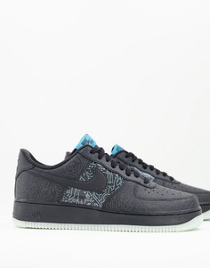 Черные кроссовки Nike Air Force 1 Space Jam-Черный цвет