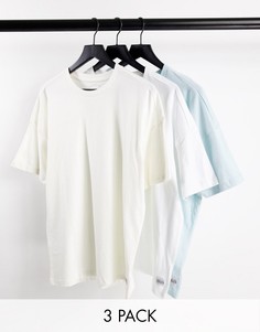 Набор из 3 oversized-футболок Native Youth-Многоцветный