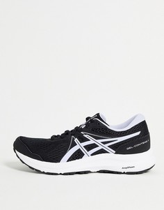 Кроссовки для бега черного и сиреневого цветов Asics Running Gel-Contend 7-Черный цвет