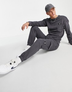 Серые джоггеры карго (от комплекта) Jack & Jones Core-Серый