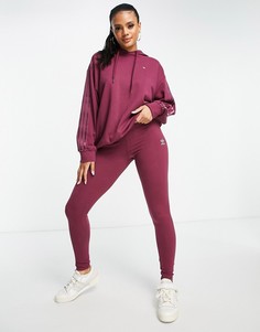Малиновые леггинсы adidas Originals Essentials-Розовый цвет