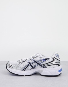 Бело-синие кроссовки Asics Gel-1130-Белый