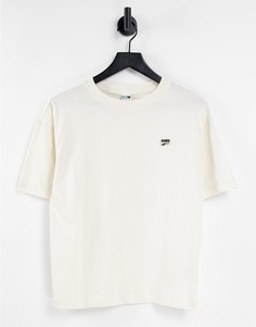 Oversized-футболка кремового цвета с логотипом Puma Downtown-Светло-бежевый цвет