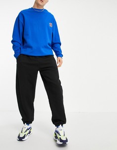 Oversized-джоггеры черного цвета от комплекта Topman-Черный