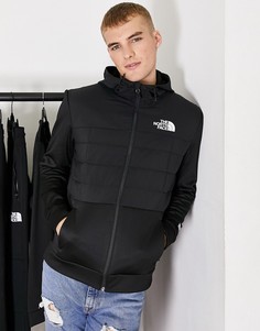 Черная утепленная куртка The North Face Hybrid-Черный цвет