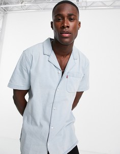 Рубашка из облегченного денима с короткими рукавами Levis Cubano-Голубой Levis®
