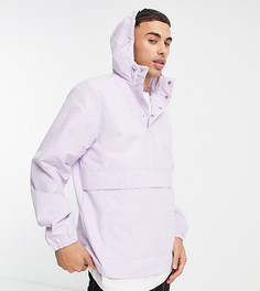 Сиреневая куртка без застежек с накладным карманом New Look-Фиолетовый цвет