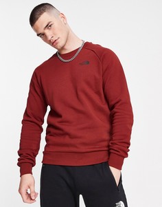 Красный свитшот с рукавами реглан The North Face Red Box