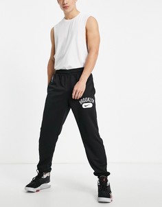 Черные джоггеры Nike Basketball NBA Brooklyn Nets-Черный цвет