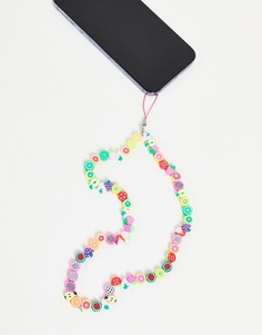 Разноцветная подвеска для телефона с фруктами DesignB London-Разноцветный