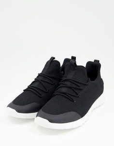 Черные кроссовки для бега с трикотажным верхом ALDO Bisingen-Черный цвет