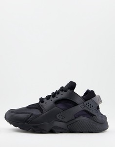 Черные кроссовки Nike Air Huarache-Черный цвет