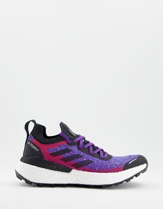 Фиолетовые кроссовки для бега adidas Outdoors Terrex Two Ultra Parley-Фиолетовый цвет