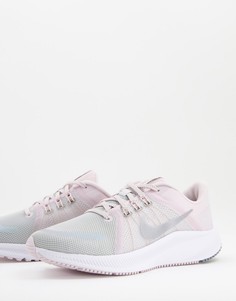 Серые кроссовки Nike Running Quest 4-Серый