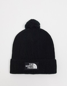 Черная шапка-бини с логотипом The North Face-Черный цвет