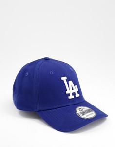 Синяя регулируемая кепка с логотипом команды LA Dodgers от New Era MLB 9forty-Голубой