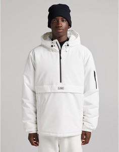 Белая ветровка Bershka-Белый