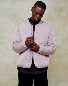 Фиолетовая стеганая куртка на подкладке Topman-Фиолетовый цвет