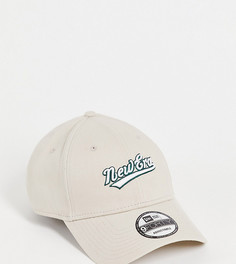Кремовая кепка с винтажным логотипом New Era 9FORTY – эксклюзивно для ASOS-Белый