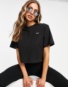 Короткая футболка Night Addict-Черный цвет