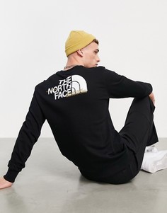 Черный свитшот The North Face Coordinates-Черный цвет